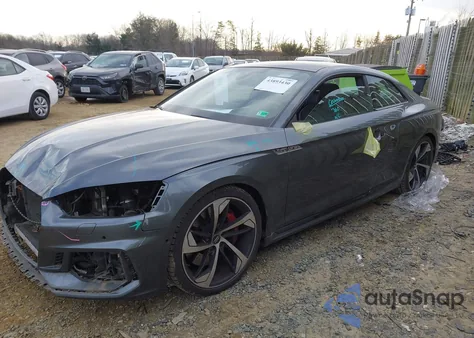 2019 Audi Rs 5 2.9T z USA, uszkodzony, nr VIN WUAPWAF52KA903174